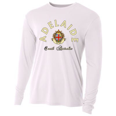 Adelaide South Australia Australian Kangaroo Adelaide Cooling Performance Long Sleeve Crew