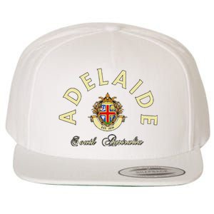 Adelaide South Australia Australian Kangaroo Adelaide Wool Snapback Cap