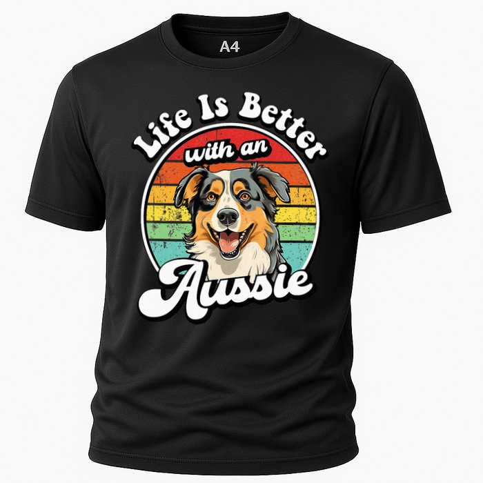 Australian Shepherd Cooling Performance Crew T-Shirt