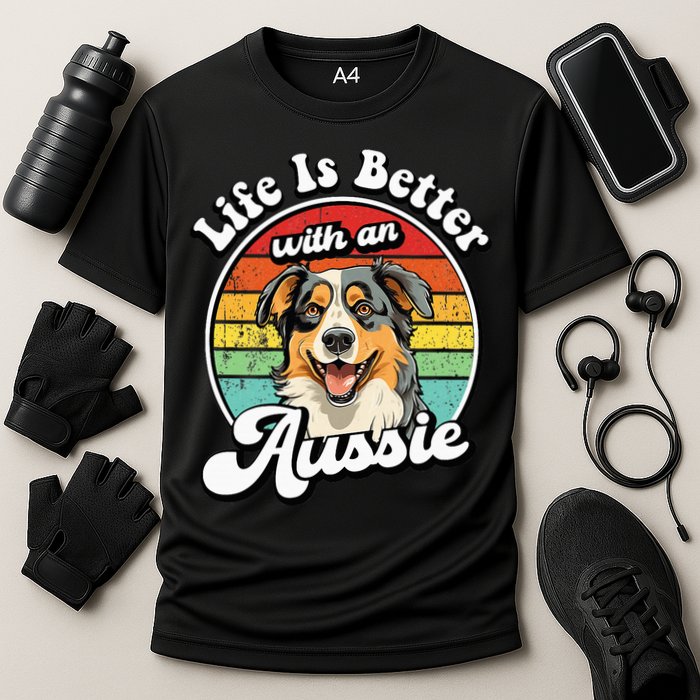 Australian Shepherd Cooling Performance Crew T-Shirt