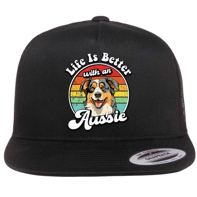 Australian Shepherd Flatbill Hat