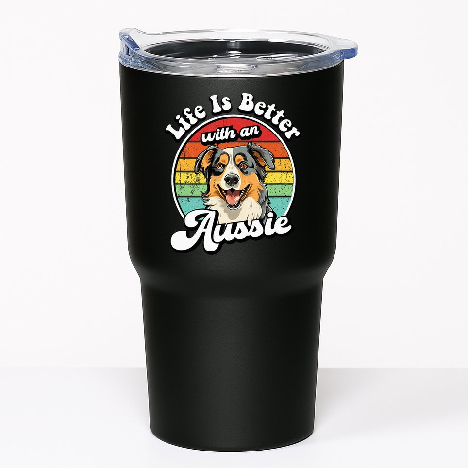 Australian Shepherd Tumbler