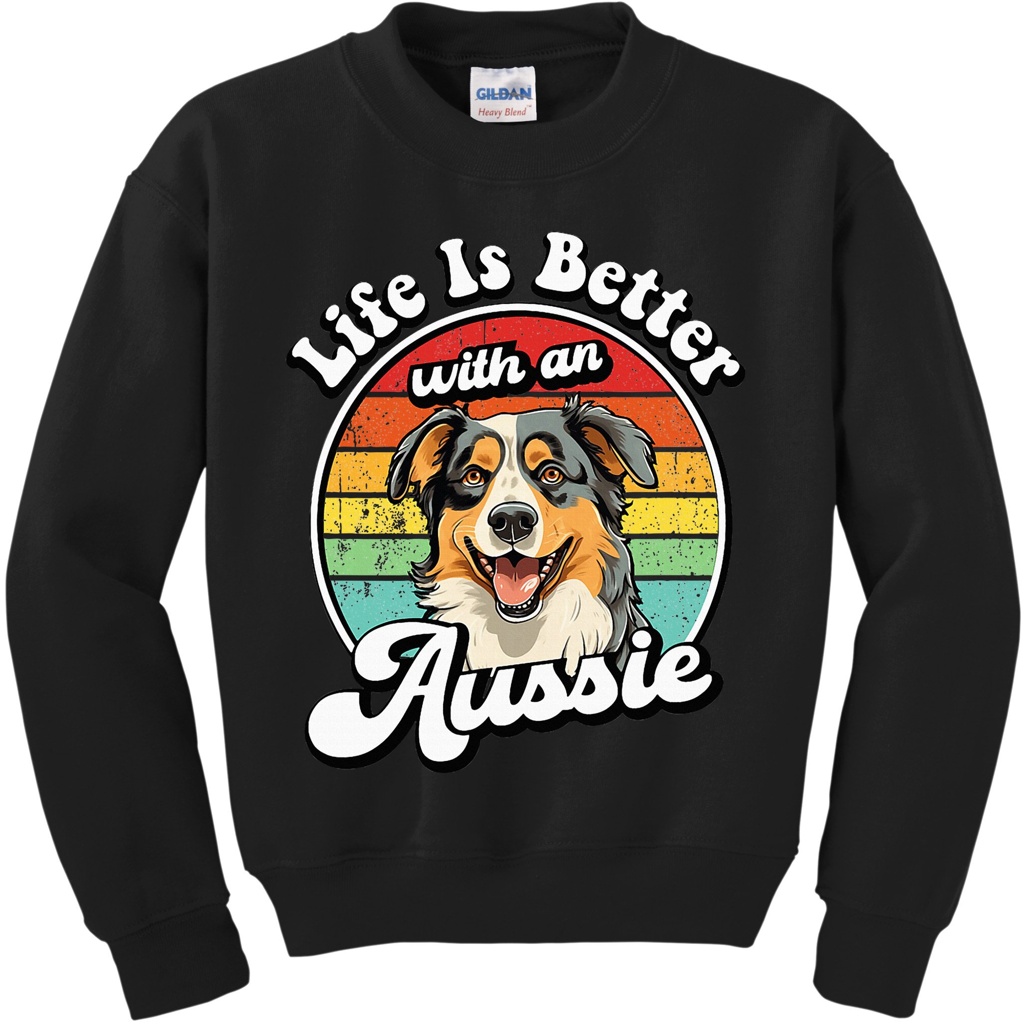 Australian Shepherd Kids Sweatshirt