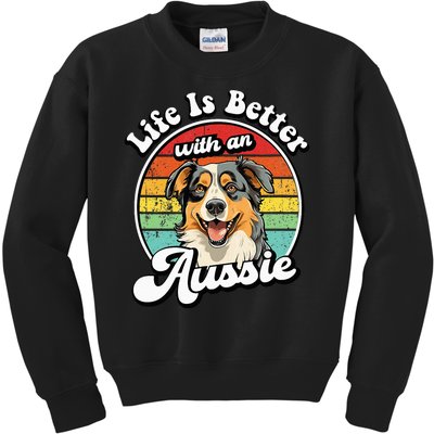 Australian Shepherd Kids Sweatshirt