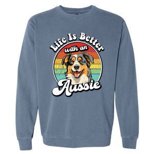 Australian Shepherd Garment-Dyed Sweatshirt