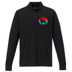 Australian Shepherd Performance Long Sleeve Polo