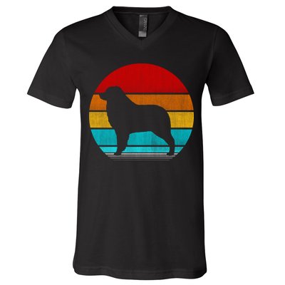Australian Shepherd V-Neck T-Shirt