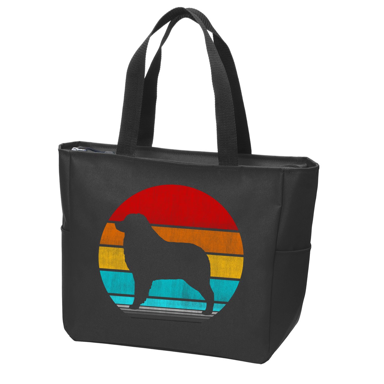 Australian Shepherd Zip Tote Bag