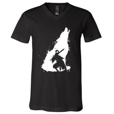 Artorias Sif V-Neck T-Shirt