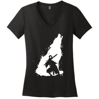 Artorias Sif Women's V-Neck T-Shirt