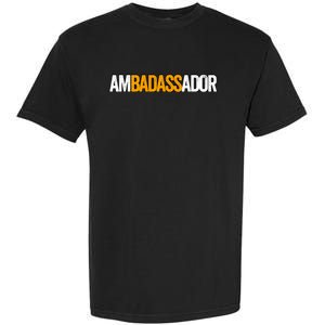 Ambadassador Subtle Ambassador Warehouse Associate Swagazon Garment-Dyed Heavyweight T-Shirt