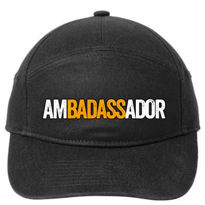 Ambadassador Subtle Ambassador Warehouse Associate Swagazon 7-Panel Snapback Hat