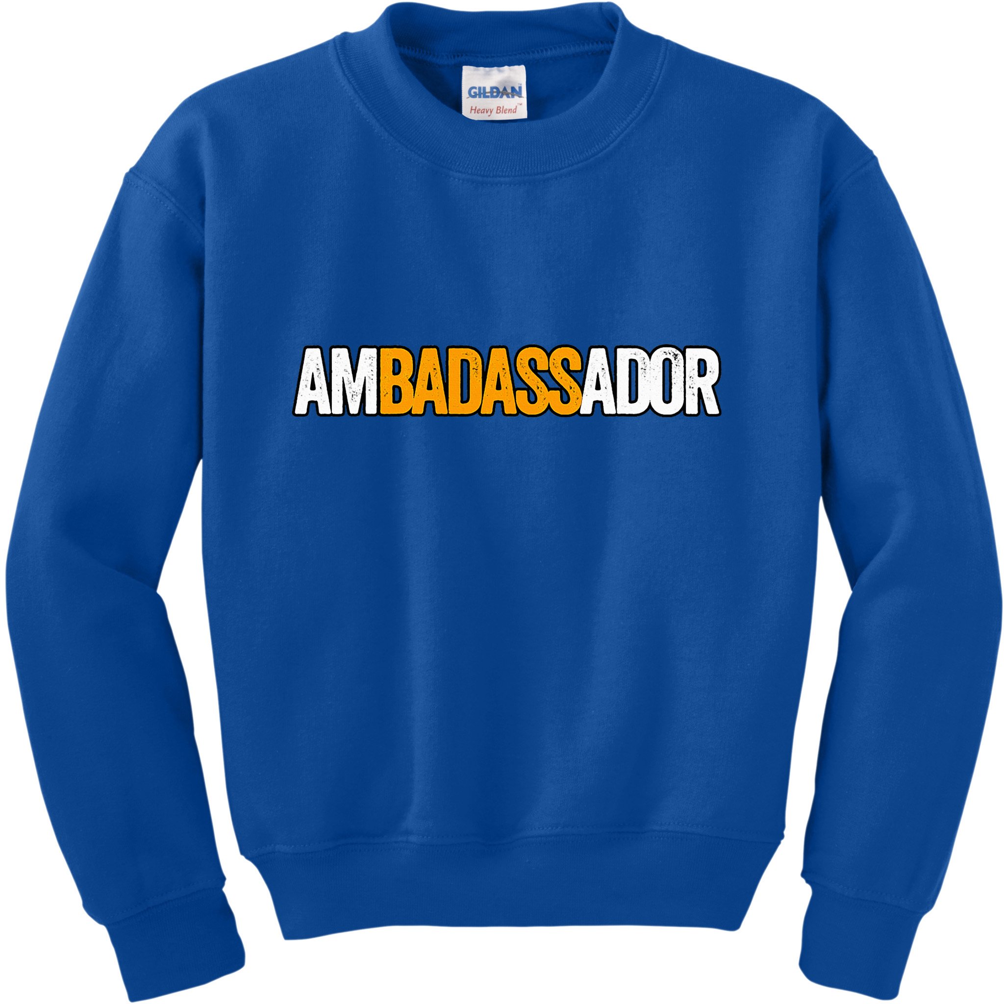 Ambadassador Subtle Ambassador Warehouse Associate Swagazon Kids Sweatshirt
