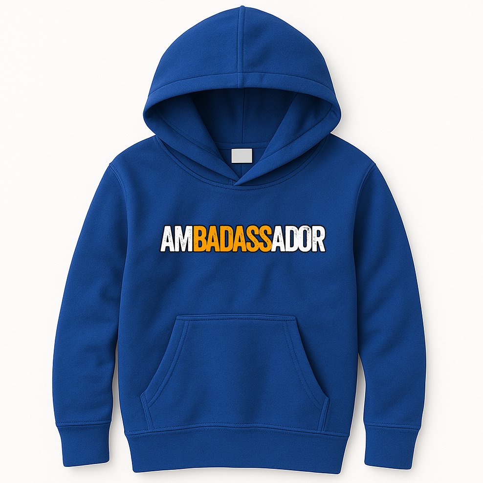 Ambadassador Subtle Ambassador Warehouse Associate Swagazon Kids Hoodie