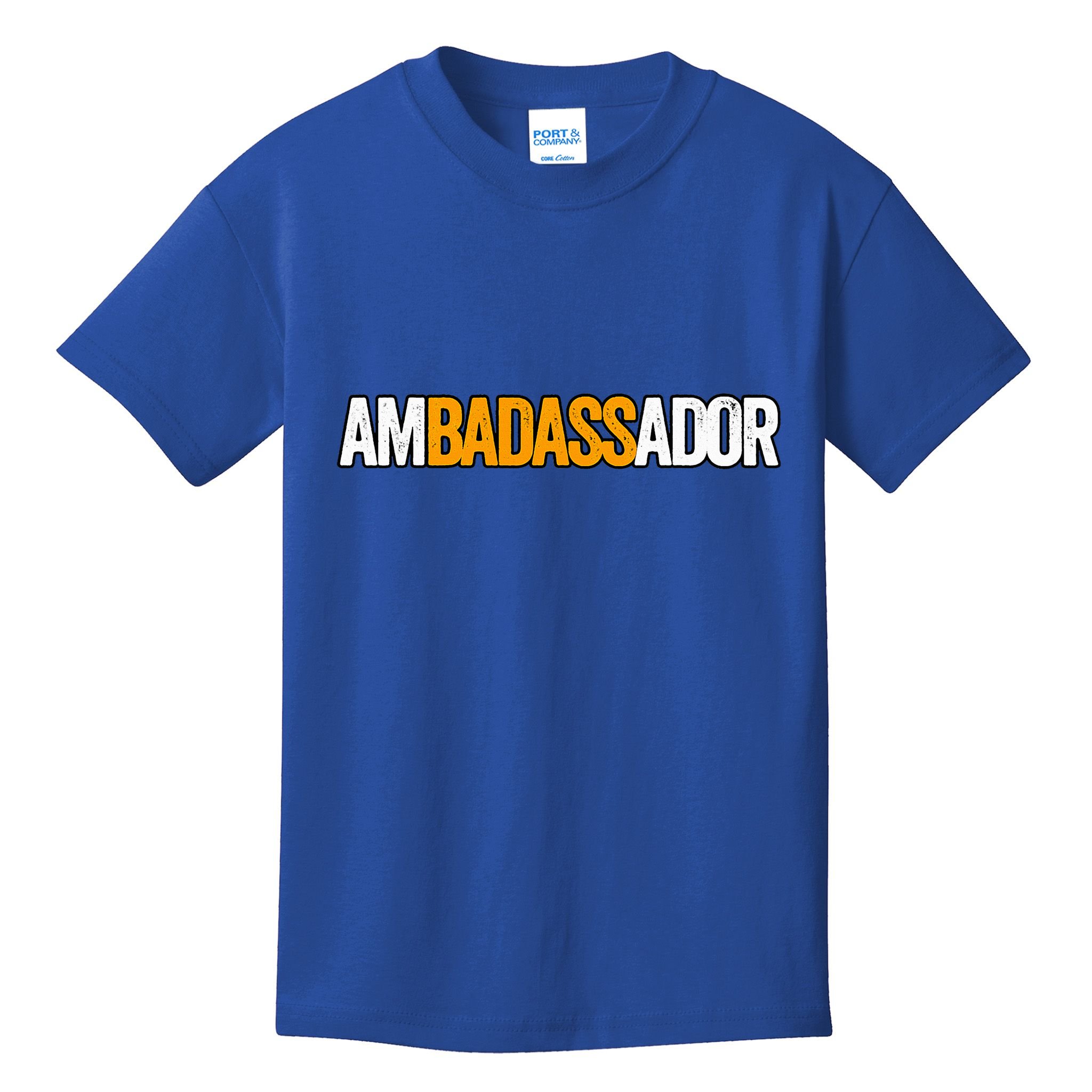 Ambadassador Subtle Ambassador Warehouse Associate Swagazon Kids T-Shirt