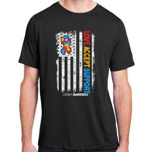 Autism Shirt Autistic Love Accept Support Autism Awareness Adult ChromaSoft Performance T-Shirt