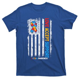 Autism Shirt Autistic Love Accept Support Autism Awareness T-Shirt