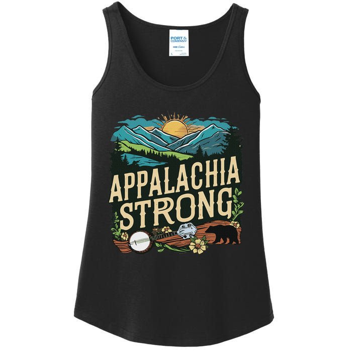 Appalachia Strong Ladies Essential Tank