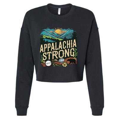 Appalachia Strong Cropped Pullover Crew