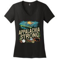 Appalachia Strong Women's V-Neck T-Shirt