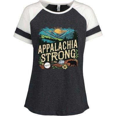 Appalachia Strong Enza Ladies Jersey Colorblock Tee