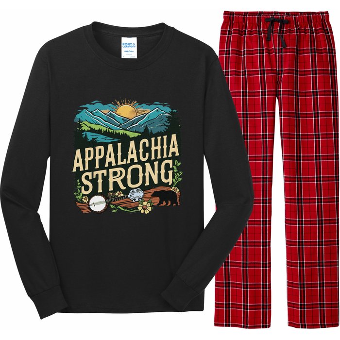 Appalachia Strong Long Sleeve Pajama Set