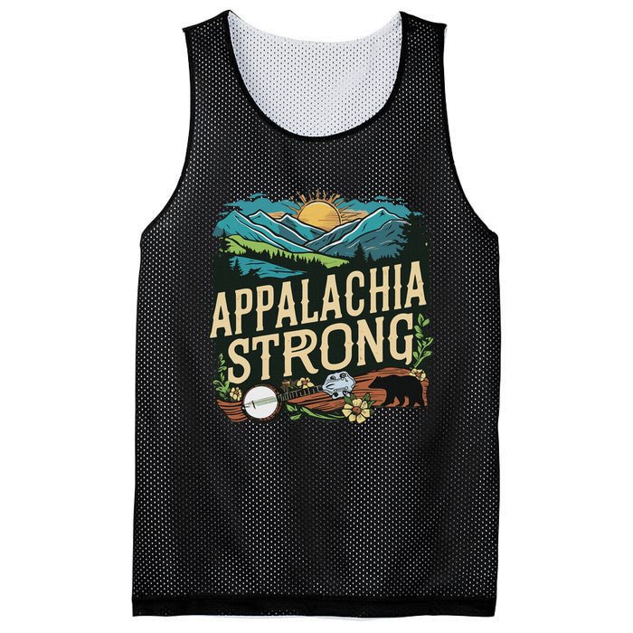 Appalachia Strong Mesh Reversible Basketball Jersey Tank