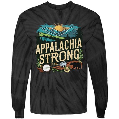 Appalachia Strong Tie-Dye Long Sleeve Shirt