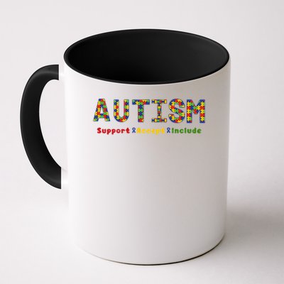 Autism - Support Accept Include Autism Awareness Mug