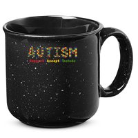 Autism - Support Accept Include Autism Awareness 15oz Campfire Ceramic Mug