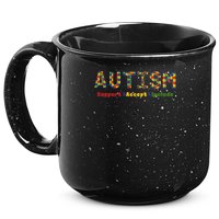 Autism - Support Accept Include Autism Awareness 15oz Campfire Ceramic Mug
