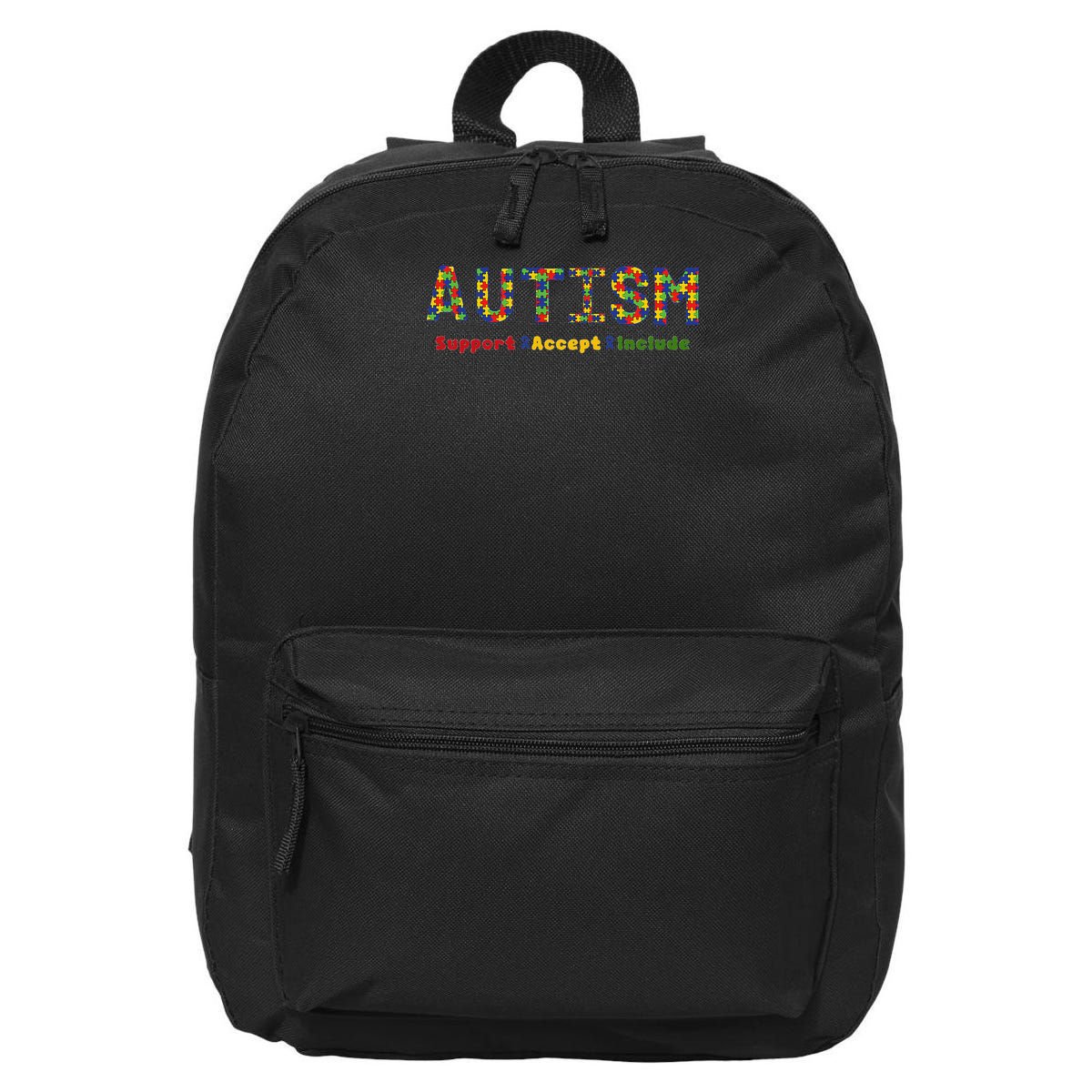 Autism - Support Accept Include Autism Awareness 16 in Basic Backpack