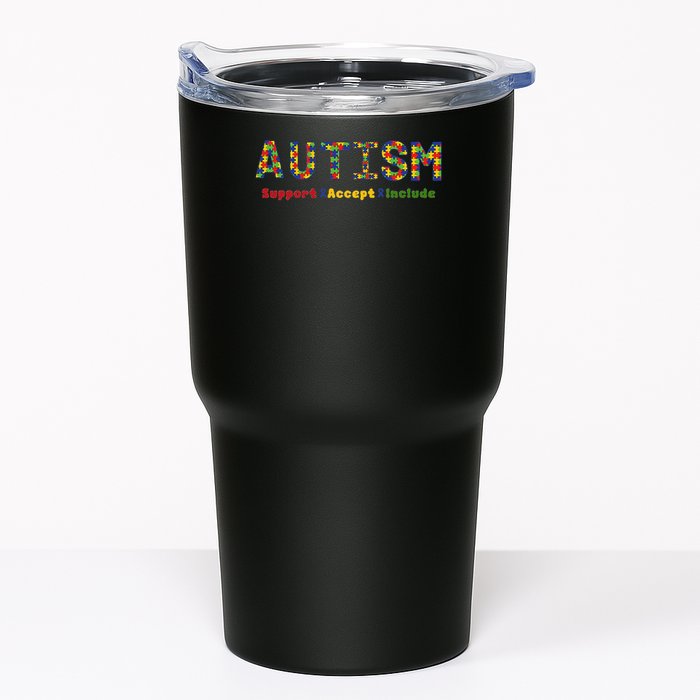 Autism - Support Accept Include Autism Awareness Tumbler