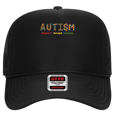 Autism - Support Accept Include Autism Awareness Trucker Hat