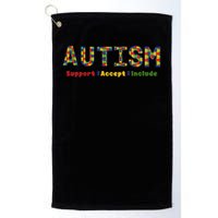 Autism - Support Accept Include Autism Awareness Golf Towel