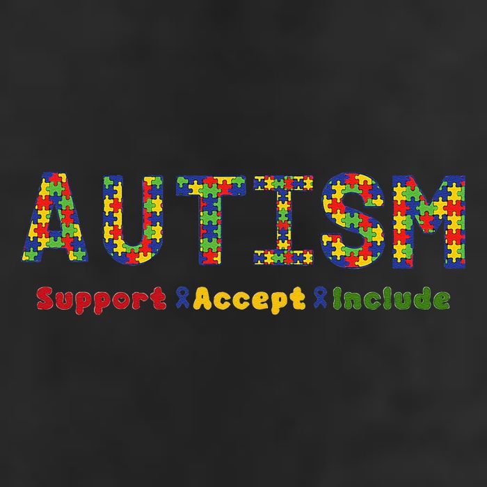 Autism - Support Accept Include Autism Awareness Golf Towel