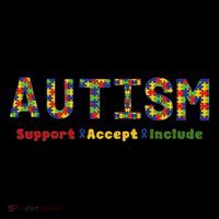 Autism - Support Accept Include Autism Awareness Toddler T-Shirt
