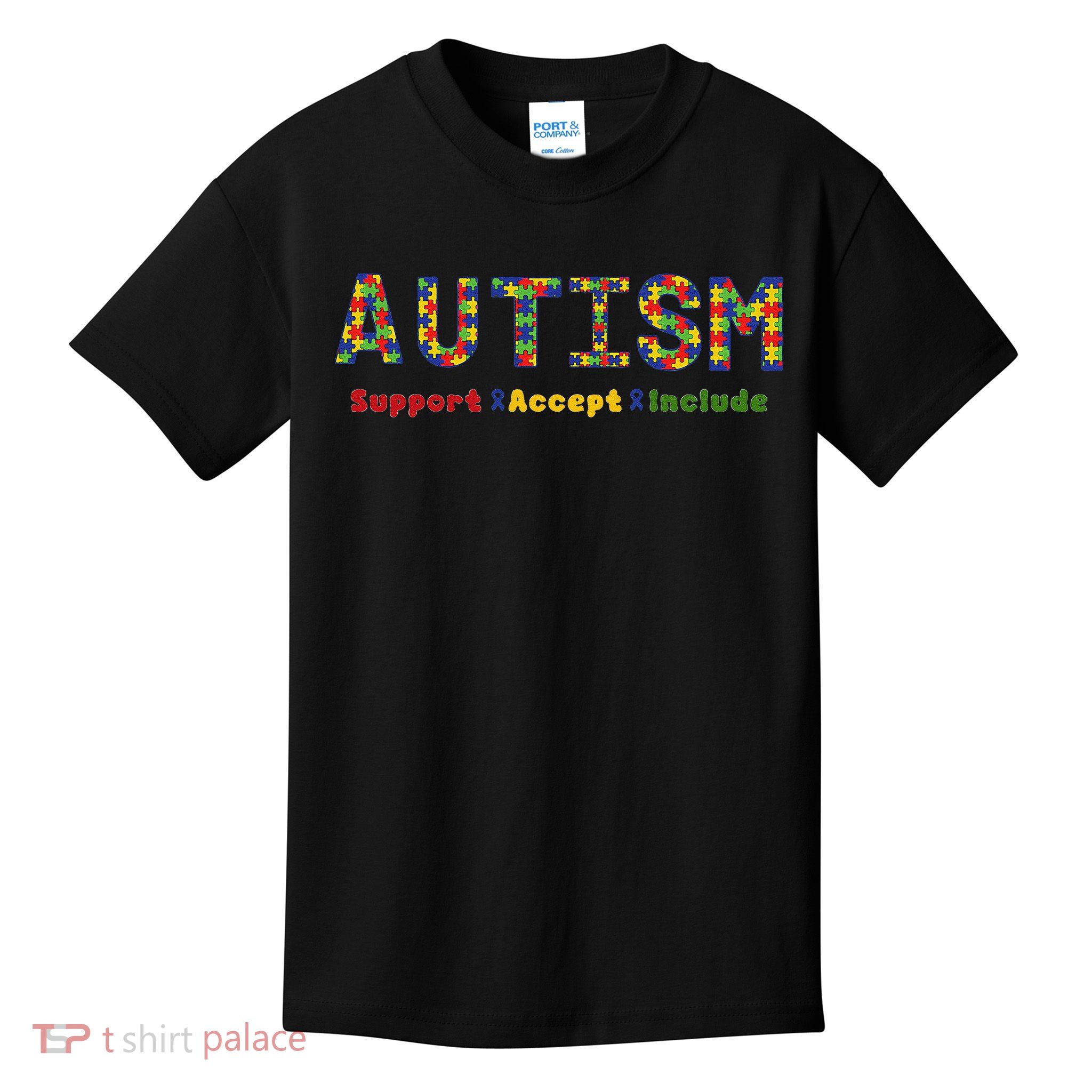 Autism - Support Accept Include Autism Awareness Kids T-Shirt