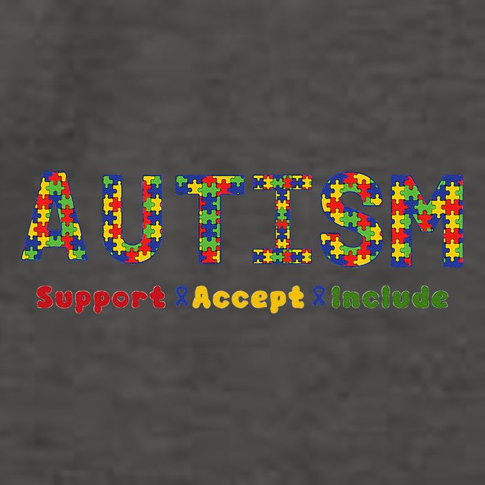 Autism - Support Accept Include Autism Awareness Vector Backpack