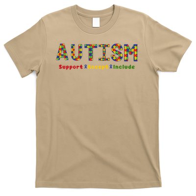 Autism - Support Accept Include Autism Awareness T-Shirt