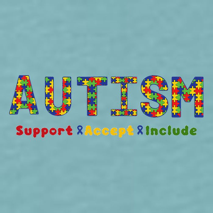 Autism - Support Accept Include Autism Awareness Sueded Cloud Jersey T-Shirt