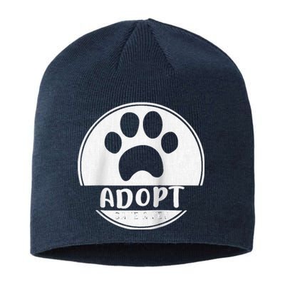 Adopt Save A Pet Cat And Dog Animals Rescue Raglan Sustainable Beanie