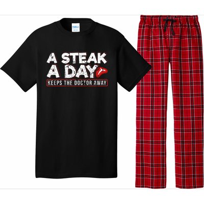 A Steak A Day Carnivore Diet Antivegan Pajama Set