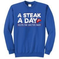 A Steak A Day Carnivore Diet Antivegan Sweatshirt