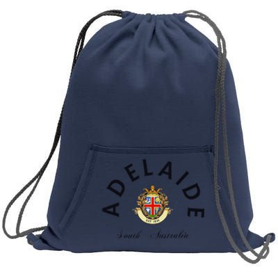 Adelaide South Australia Australian Kangaroo Adelaide Sweatshirt Cinch Pack Bag