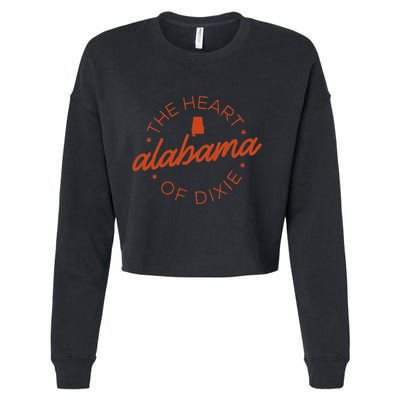 Alabama State Alabamians Cropped Pullover Crew
