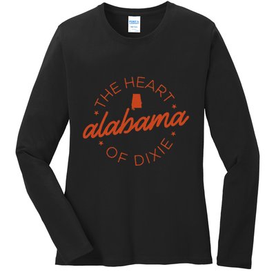 Alabama State Alabamians Ladies Long Sleeve Shirt