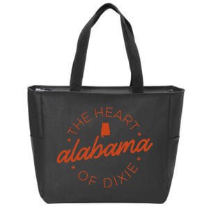 Alabama State Alabamians Zip Tote Bag