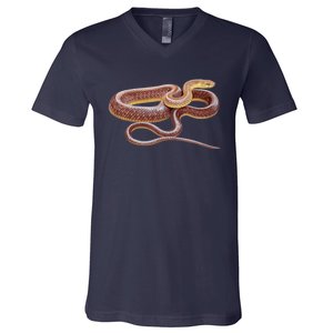 Aesculapian Snake V-Neck T-Shirt