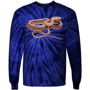 Aesculapian Snake Tie-Dye Long Sleeve Shirt